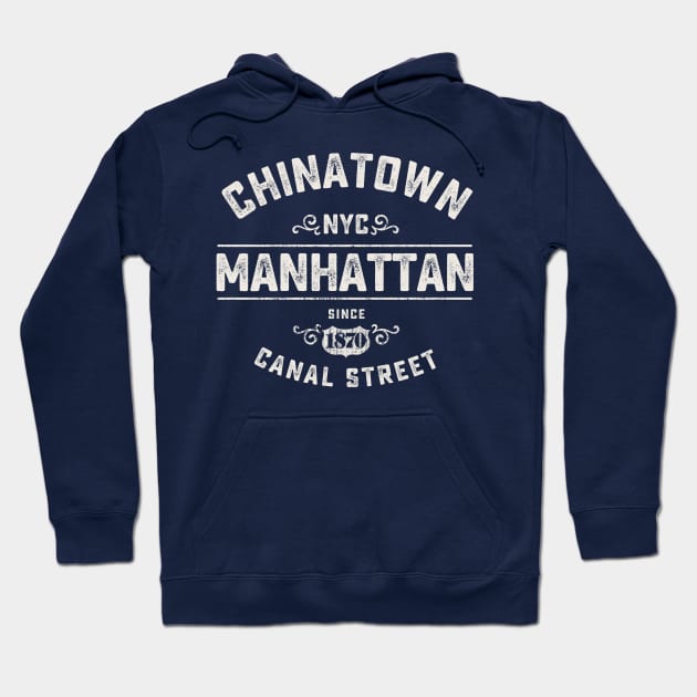 NYC Cninatown Hoodie by Designkix